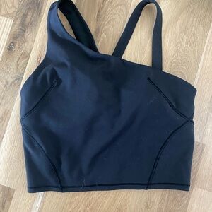 Lululemon Everlux Assymetrical Tennis Tank Top, Med Support, Size 6